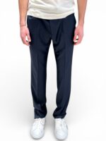 Abito La Torre Blu Notte in Tessuto Loro Piana Australis Drop 4 Art. AO34EF PU0046/100 - immagine 5