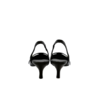 Slingback Furla in Nappa Nera Tacco 6 cm art. YK50SFE-X30000 - immagine 4