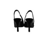 Slingback Furla in Camoscio Nero Tacco 10 cm art. YK87SFE-C10000 - immagine 4