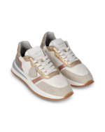 Sneakers Donna Philippe Model Tropez 2.1 Bianco Oro e Azzurro cod. TYLD WD01 - immagine 2