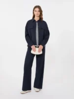 Camicia MaxMara Weekend in Fresco Lana Blu Art. WKDMULINO - immagine 2