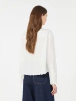 Camicia MaxMara Weekend in puro cotone con Ricamo Art. WKDNEUTRO - immagine 3