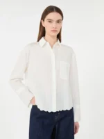 Camicia MaxMara Weekend in puro cotone con Ricamo Art. WKDNEUTRO - immagine 4
