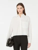 Camicia MaxMara Weekend in puro cotone  Bianco Art. WKDEDEN - immagine 4