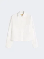 Camicia MaxMara Weekend in puro cotone  Bianco Art. WKDEDEN