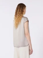 Top MaxMara Weekend in Raso Con Pizzo Nude Art. WKDSTAFFA - immagine 3