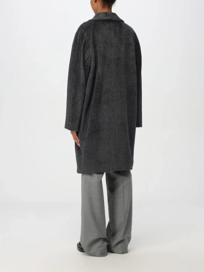 Cappotto 'S MaxMara in pura Lana Roseto Grigio Art. Roseto, foto 3 di 3