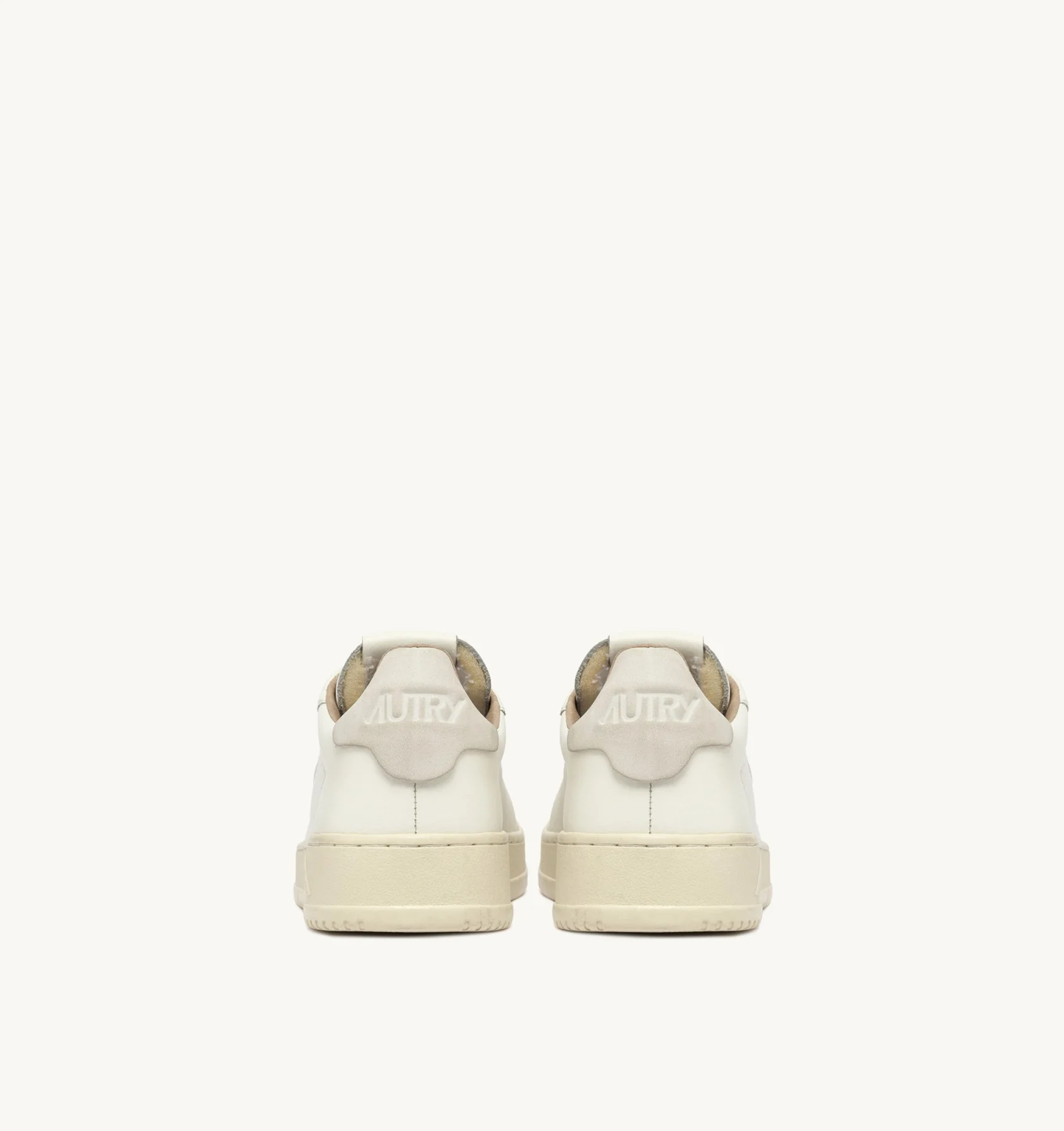Sneakers Autry Dallas Donna in Pelle Avorio art. ADLW MR01 - immagine 5
