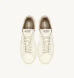 Sneakers Autry Dallas Donna in Pelle Avorio art. ADLW MR01 - immagine 3
