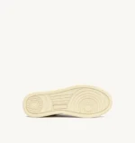 Sneakers Autry Donna in Pelle Bianca con Laccio Argento art. AULW SW02 - immagine 6