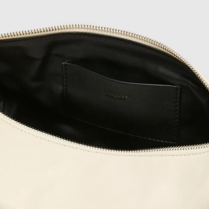 Borsa mini da polso Minobossi in Morbida Nappa Avorio art. BRACELET JOY NAPPA LATTE, foto 4 di 5