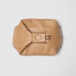 Borsa mini da polso Minobossi in Morbida Nappa Nocciola art. BRACELET JOY NAPPA ROSA GOLD - immagine 3