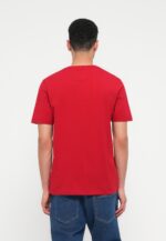 T-shirt Uomo Tommy Hilfiger Regular fit Rossa in Jersey con Grafica Frontale cod MW0MW41455 XLD - immagine 2