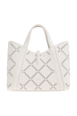 Borsa A Mano Media con Tracolla Furla In Pelle Traforata color Bianca art. Furla Goccia WB01789-BX3947 - immagine 6