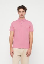 Polo 1985 regular fit in piqué Uomo Tommy Hilfiger Rosa Camelia art. MW0MW17770 THS