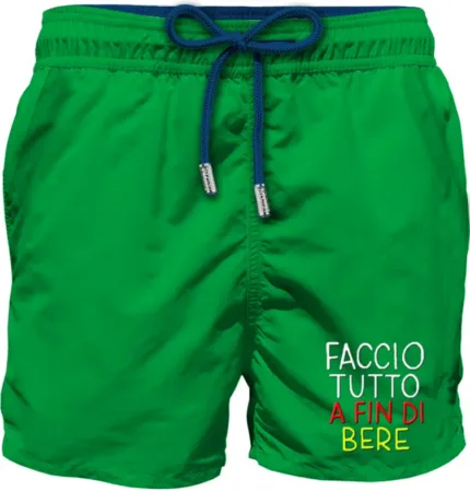 Costume Mc2 Saint Barth Verde art. Comfort Fin Di Bere 57 Emb