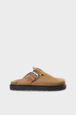 Sabot Uomo Copenhagen in Camoscio Cuoio Art. CPH700M Suede New Brown