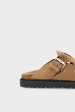 Sabot Uomo Copenhagen in Camoscio Cuoio Art. CPH700M Suede New Brown - immagine 3