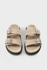 Sandalo Uomo Copenhagen in Camoscio Beige Art. CPH701M Suede Sand - immagine 2