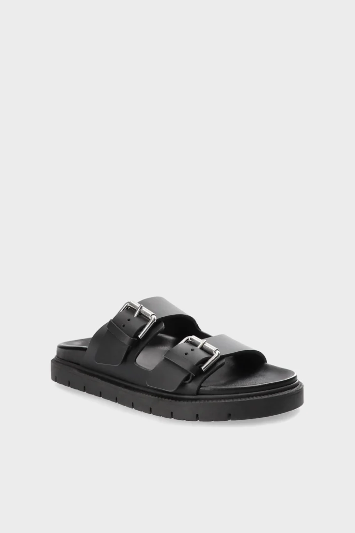 Sandalo Uomo Copenhagen in Pelle Nera Art. CPH701M Leather Black, foto 3 di 5
