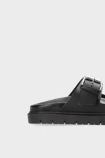 Sandalo Uomo Copenhagen in Pelle Nera Art. CPH701M Leather Black - immagine 4