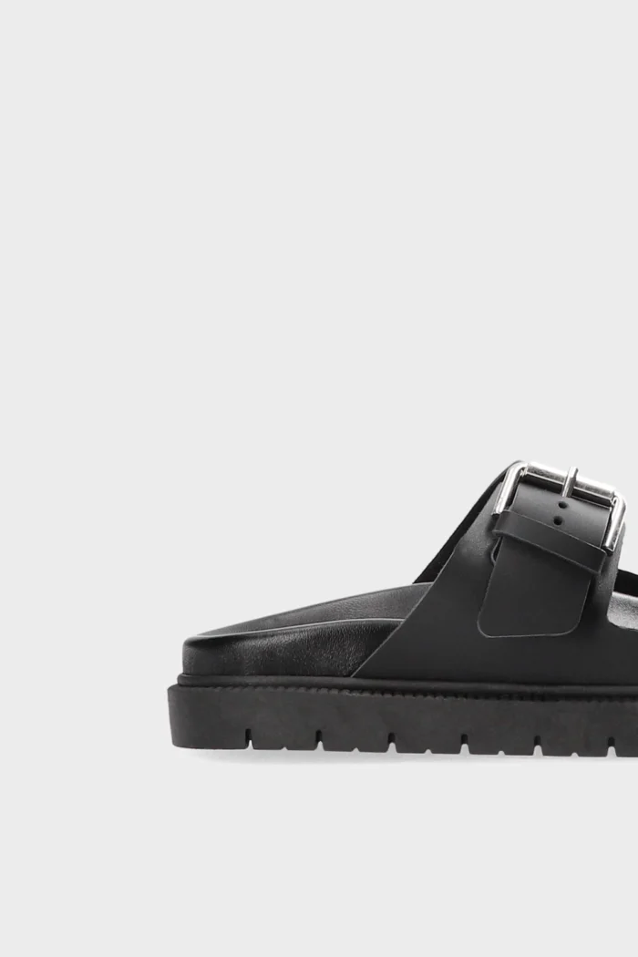 Sandalo Uomo Copenhagen in Pelle Nera Art. CPH701M Leather Black, foto 4 di 5