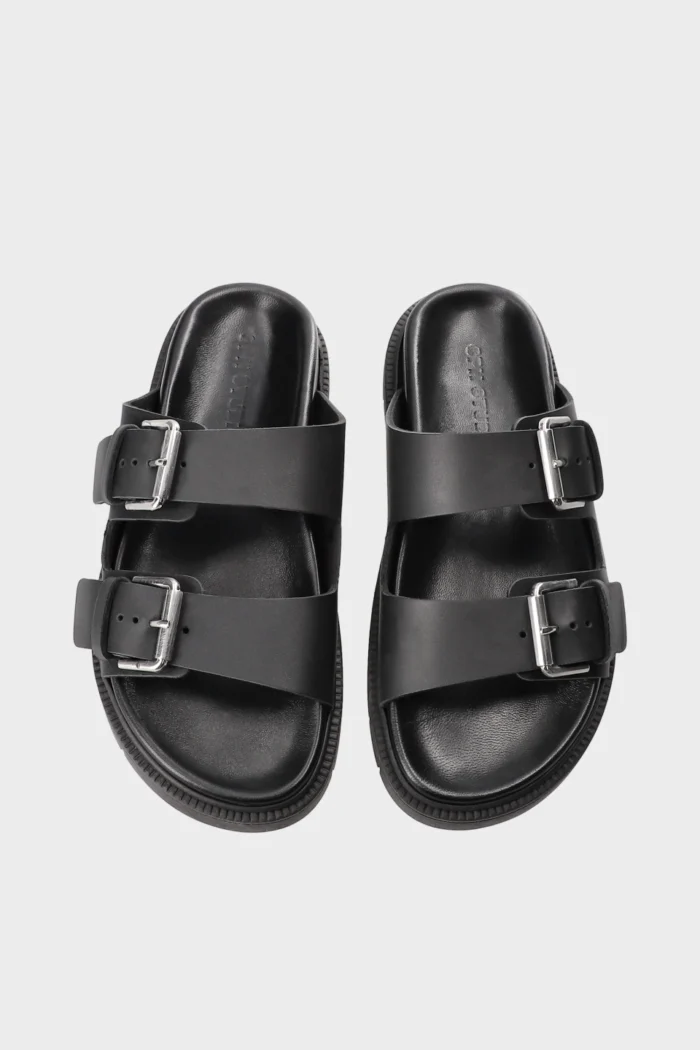 Sandalo Uomo Copenhagen in Pelle Nera Art. CPH701M Leather Black, foto 2 di 5