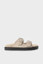 Sandalo Uomo Copenhagen in Camoscio Beige Art. CPH701M Suede Sand