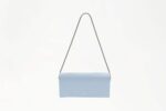 Borsa Pochette A Spalla Salce Catenella Argento Color Celeste art. Anouk Chain Unique Sky