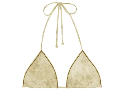 Triangolo Mc2 Saint Barth Platino art. Leah Overlock Velvet 10 Gold