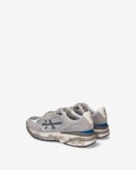 Sneakers Premiata Uomo in Camoscio e Tessuto Grigio art. Moerun 8079 - immagine 5