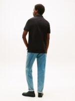 Polo 1985 regular fit in piqué Uomo Tommy Hilfiger Nera art. MW0MW17770 BDS - immagine 2
