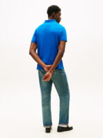 Polo 1985 regular fit in piqué Uomo Tommy Hilfiger Blu Elettrico art. MW0MW17770 C3D - immagine 2