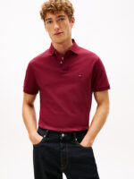 Polo 1985 regular fit in piqué Uomo Tommy Hilfiger Bordeaux art. MW0MW17770 VLP