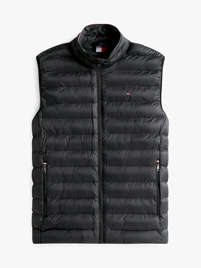 Piumino Gilet 100 Gr Uomo Tommy Hilfiger Nero art. MW0MW39989 BDS, foto 1 di 4