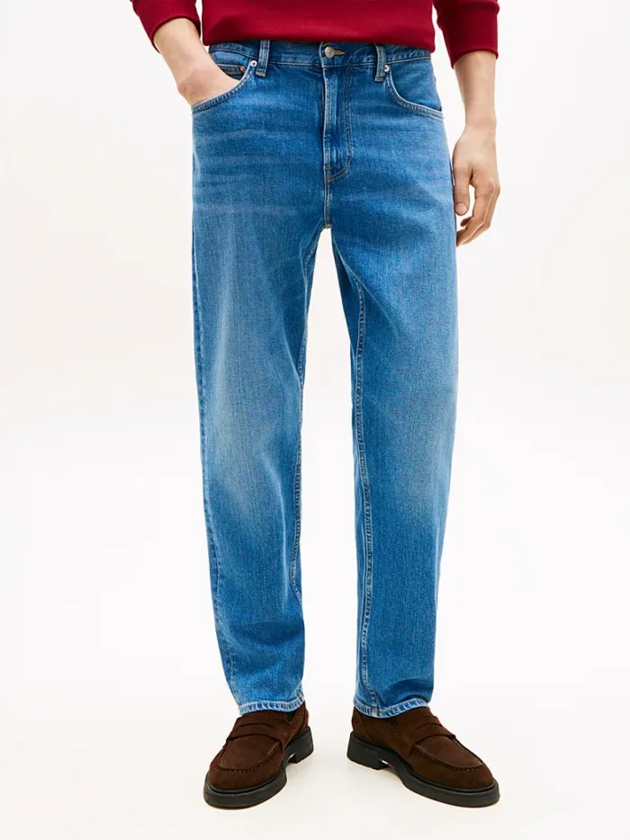 Jeans Uomo Tommy Hilfiger Denton Lavaggio Medio Chiaro art. MW0MW41886 1A8, foto 2 di 4