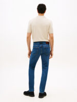 Jeans Slim Uomo Tommy Hilfiger Bleecker Lavaggio Medio Scuro art. MW0MW41905 1BM - immagine 4