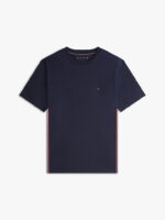 T-shirt rayé coupe classique pour homme Tommy Hilfiger, bleu. MW0MW42393 DW5 - image 3