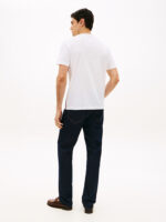 T-shirt Regular Fit Global Stripe in jersey Uomo Tommy Hilfiger Bianco art. MW0MW42393 YBR - immagine 2