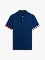 Polo Slim Fit in Maglina Cotone Uomo Tommy Hilfiger Blu art. MW0MW42743 DCC