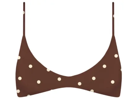 Bralette Mc2 Saint Barth Pois Testa di Moro art. Paloma Coriandol Pois 18