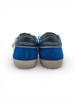 Sneakers Uomo Philippe Model Paris Prsx in Camoscio Blu Elettrico e Spoiler Blu art. PRLU XS17 - immagine 4