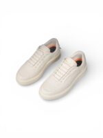 Sneakers Uomo Barracuda Phoenix in Pelle Bianca art. BU3510A V2093 White - immagine 2
