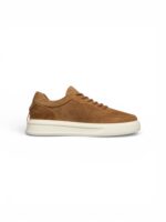 Sneakers Uomo Barracuda Phoenix in Camoscio Traforato Cuoio art. BU3612A V2753 Rhum