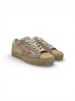 Sneakers Premiata Donna in Paillettes Oro art. Stevend 8254 - immagine 2