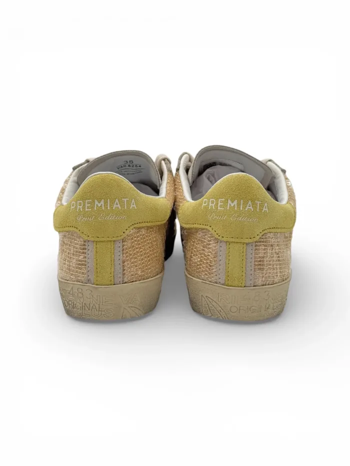 Sneakers Premiata Donna in Paillettes Oro art. Stevend 8254, foto 5 di 5