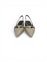 Slingback Furla in Vernice Tortora Tacco 7 cm art. YK50SFE-X70000 - immagine 3