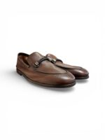 Mocassino Uomo Barrett In Pelle Morbidissima Testa di Moro Produzione a Sacchetto Fondo Gomma cod. 241U012.19 - immagine 2