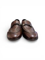 Mocassino Uomo Barrett In Pelle Morbidissima Testa di Moro Produzione a Sacchetto Fondo Gomma cod. 241U012.19 - immagine 3