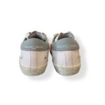 Sneakers Uomo Philippe Model Paris Prsx in Pelle Bianca Spoiler Celeste cod. PRLU VP22 - immagine 5